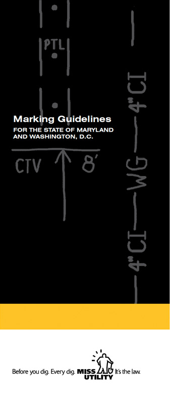 An image of the MD/DC Marking Guidelines - English