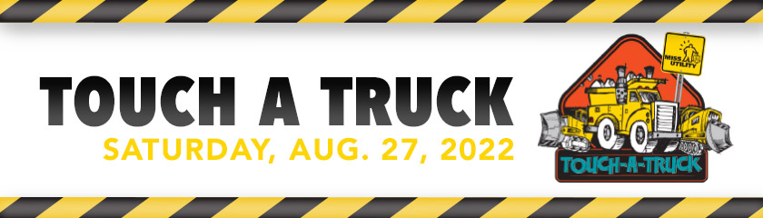 A banner image of the Touch A Truck Event