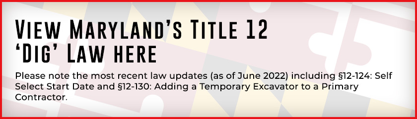 An Image of the Miss Utility Law Changes Banner