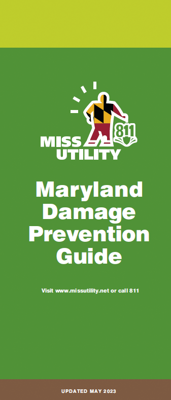 An image of the Miss Utility Damage Prevention Guide